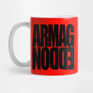 Armageddon - Black Type Mug